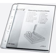 LEITZ 4700-00-03 Dokumentu maksts 0,13 mm graudains