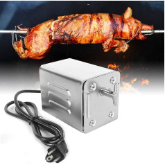 Yontwe 15W SP-S40 nerūsējošā tērauda grilu piederumi cepšanas trauks Elektriskais motors Kazas cūku cūkas vistas BBQ skewer Rotisserie Roaster Grill grils