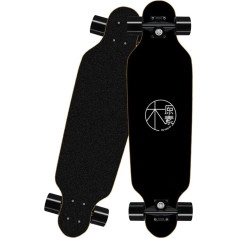 TangDao Longboard Skateboard Mini 80 cm Cruiser 8 Layers Maple Wood with Bearing ABEC-7 for Children Adults and Beginners