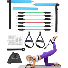 Traselfway Pilatesstangen-Set, melns