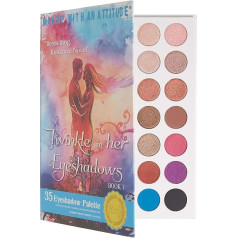 Rude TWINKLE IN HER EYESHADOWS [Book 1] 35 Palette Ows