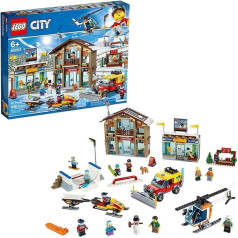 Lego City slēpošanas kūrorta konstruktors, sniega rotaļlieta bērniem, krāsains, 60203