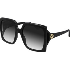 Gucci GG0876S Saulesbrilles Black/Grey Shaded 60/20/130 Sievietes, melnas/pelēkas