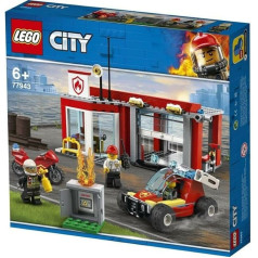 LEGO City 77943 Ugunsdzēsēju stacijas sākumkomplekts Apvienotajā Karalistē ekskluzīvs ar 3 minifigūriņām 239 gabaliņi no 9 gadiem