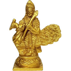 Purpledip Idol Murugan Karthikeya: Subrahmanya Zelta statuja (11229B)