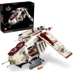 LEGO Star Wars Republic Gunship 75309 konstruktors; lielisks, kolekcionāru sērijas galīgais konstruējamais un demonstrējamais modelis (3292 detaļas)