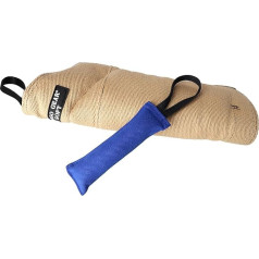 Dingo Gear Set Protective Arm Made of Jute Midi Soft Biting Sleeves Plus Nylon Cot Biting Training for IGP K9 Sport Training Adult Dogs Biting Level 3 Advanced S10042