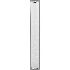 Briloner Leuchten LED grīdas lampa, zvaigznes efekts, ar kabeļa slēdzi, 12 W, 1000 lūmeni, 3000 Kelvīnu, balts hroms, 1035 x 130 mm (H x D), 1378-016