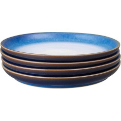 Denby Blue Haze 421048924 Vidēja izmēra šķīvju komplekts (4 gabali)