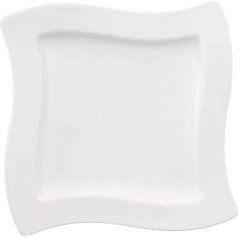 Villeroy & Boch - NewWave 4 x brokastu šķīvji, porcelāns, balts, 24 cm