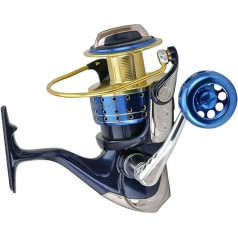 Makšķerēšanas spoles Gear Wire Spooler Aluminium Alloy Winder Trolling Reel Spinning Reel Double Brake Sea Carp Fishing Carp Reel