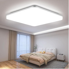 IEGLED Griestu gaisma LED griestu gaisma Dzīvoklis 18 W Vannas istabas lampa Dabiski balta 4000 K Guļamistabas griestu apgaismojums IP44 Ūdensizturīgs virtuves lampas Balts priekšnama apgaismojums Kvadrātveida 28 x 28 cm