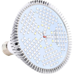 Duokon 100 W LED audzēšanas spuldze istabas augiem, pilna spektra 150 LED E27 audzēšanas spuldze siltumnīcas ziedu un augļaugu augšanai 85-265 V