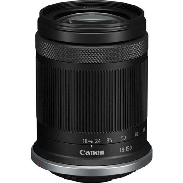 Canon RF-S 18-150 mm F4.5-6.3 is STM kameras objektīvs (saderīgs ar EOS R sistēmas kameru, 4 līmeņu attēla stabilizators, manuālais režīms, STM motors precīzai fokusēšanai), melns