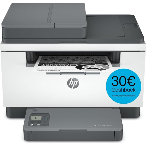 HP LaserJet MFP M234sdw HP+ daudzfunkcionālais lāzera printeris (printeris, skeneris, kopētājs, šablonu padevējs, WiFi, LAN, abpusējs drukāšana, Airprint)