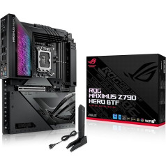 ASUS ROG Maximus Z790 Hero BTF Motherboard LGA 1700 ATX Hidden Port Design with Optimal Performance Graphics Card Slot PCIe 5.0, PCIe Q-Release Slim, Intel Wi-Fi 7