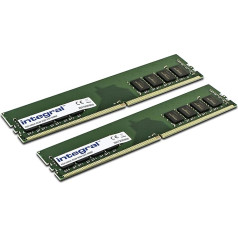 Integral 32GO komplekts (2x16GO) DDR4 RAM 2666MHz (vai 2400MHz un 2133MHz) SDRAM atmiņas modulis PC4-21333 galddatoriem/ datoriem