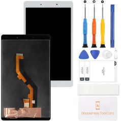 LCD displejs Samsung Galaxy Tab A 8.0 2019 T295, 8,0 Zoll, balts, nav paredzēts T290 (8,0 Zoll, Weiß, Nicht für T290) LCD displejs Touch Digitizer Assembly Reparaturteile (8,0 Zoll, Weiß, Nicht für T290)