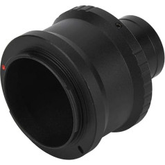 T2-NEX Lens Adapter Ring, T2 Mount Aluminium Alloy 1.25 Inch Telescope for Sony NEX E Mount DSLR Camera Adapter Ring