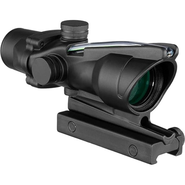 ACEXIER 4X32 taktiskais šautenes tālrunis Real Fibre Green Red Dot Apgaismots izstīdzējis Optiskais vizieris Crossbow medībām