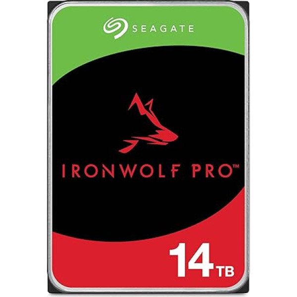 Seagate IronWolf Pro 14TB NAS iekšējais cietais disks 3,5