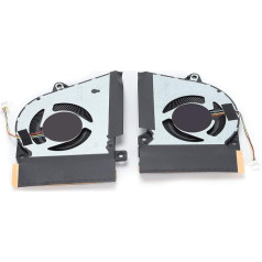 Zunate Dual CPU Cooling Fan 4 Pin DC 12V/1A Low Noise CPU Computer Fan for ASUS ROG Zephyrus G14 Ga401i Ga401iv