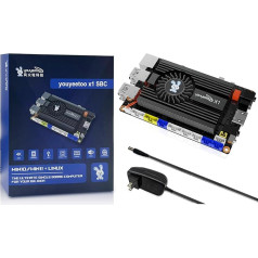 WayPonDEV youyeetoo X1 X86 vienplates dators - 64 bitu Windows 10/11/Linux mini dators ar Intel Celeron N5105, atbalsta WiFi BT, NVMe vai SATA SSD (16 GB RAM M+256 GB atmiņas)