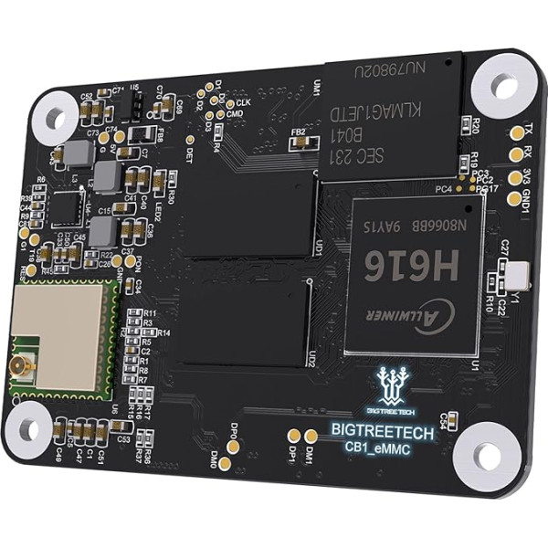 BIGTREETECH CB1 eMMC V1.1 vadības plate (1GB+32GB), atbalsta CB1 V2.2 Klipper atjaunināšanu, saderīga ar Raspberry-Pi 3B/4B, Manta M8P/M5P/M4P, Manta M8P/M5P/M4P, Manta E3EZ pamatplate, Pi4B adaptera 3D printera daļas