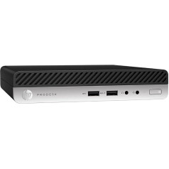 HP ProDesk 405 G4 Mini-PC Desktop-Computer (vispārējais) AMD Ryzen 5 Pro 2400GE, 16 GB DDR4 RAM, 240 GB SSD diskdziņš, DisplayPort-Videoausgänge, Windows 10 Professional