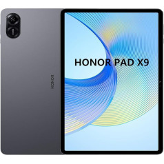 HONOR Pad X9 11,5 collu 120Hz 2K Fullview displejs, 4GB/128GB WiFi, 7250mAh akumulators, Qualcomm 6nm Snapdragon 685, 6 skaļruņi, Android 13, pelēks [WiFi versija]