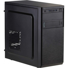 AKYGA AK17BK PC datora korpuss Micro Tower 2X USB 3.0 melns