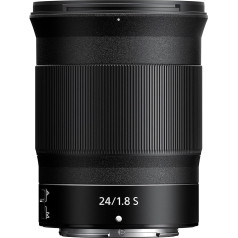 Nikon NIKKOR Z objektīvs 24 mm F1.8 S melns