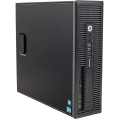 Labāks dators HP Elitedesk 800 G1 SFF PC Core i5 (4.Gen), 8GB RAM, 240GB SSD + 1TB HDD, DVD-RW - Win 10 Prof. (Latvija)