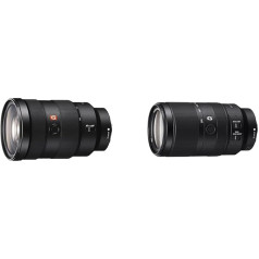 Sony FE 24-70 mm f/2,8 GM | Pilna kadra, vidējas klases, tālummaiņas objektīvs (SEL2470GM) un E 70-350 mm f/4,5-6,3 G OSS | APS-C, super tālummaiņas teleobjektīvs (SEL70350G)