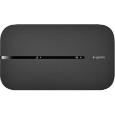 HUAWEI 4G Mobile WiFi 3-Mobile WiFi 4G LTE (CAT7+) piekļuves punkts, lejupielādes ātrums līdz 300 Mb/s, 1500 mAh uzlādējams akumulators, nav nepieciešama konfigurācija, melns, viens izmērs, 51071URW