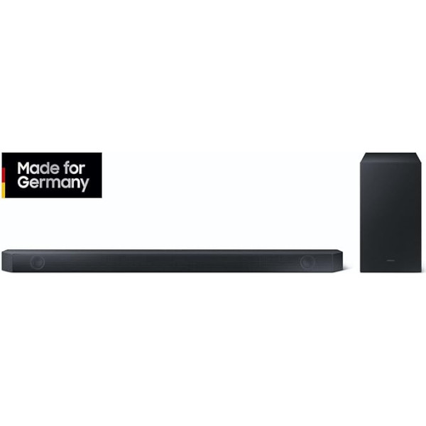 Samsung HW-Q610GC 3.1 kanālu Q Soundbar, Dolby Atmos / DTS:X, Q-Symphony, adaptīvā skaņa [2023]