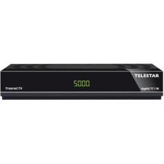 Telestar digiHD TT 7 IR DVB-T2/DVB-C uztvērējs inkl. 3 Monate freenet