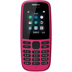 Nokia 105-2019 Dual SIM rozā (TA-1174)