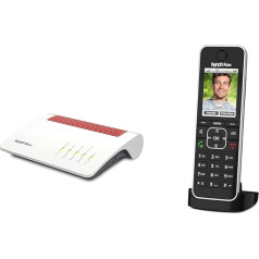 AVM Fritz!Box 7590 AX International & Fritz!Fon C6 Black DECT-Komforttelefon