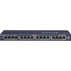 NETGEAR GS116UK 16 prievadų 