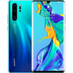 Huawei P30 Pro Single SIM VOG-L09 8GB RAM + 128GB (GSM, tikai bez CDMA) Rūpnieciski atbloķēts 4G/LTE viedtālrunis Starptautiskā versija (Aurora)