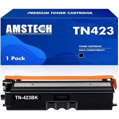 1 iepakojums TN423 TN-423 TN423BK Tonera kasetne, kas paredzēta Brother MFC-L8690CDW MFC L8690CDW HL-L8260CDW DCP-L8410CDW HL-L8360CDW MFC-L8900CDW TN-423BK TN421 TN-421 TN421BK TN-421BK TN-421BK melnā krāsa