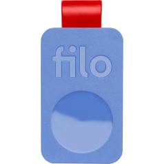 Filo Day das Allesfinder (2018 Series) Bluetooth meklētājs Atslēgu meklētājs un tālruņa meklētājs Krāsa Zila Izmēri: 25 x 41 x 5 mm Ražots Itālijā, Filo