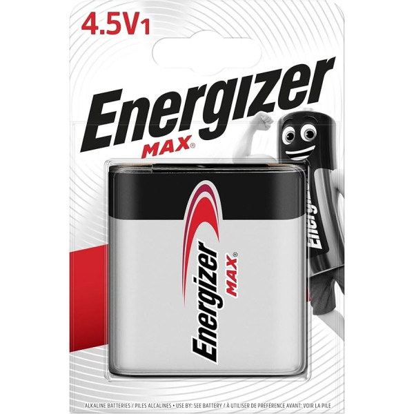 ENERGIZER Pilas Alkaline Max Alkaline 4,5 V / 3LR12 BP1 BR, 53542651905, standarta