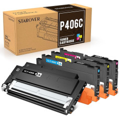 CLT-P406C Kompatibel für Samsung CLX 3305 Toner Schwarz Samsung CLP 365 Toner Samsung Xpress C460W C460FW für Toner Samsung C410W CLX 3300 CLX 3305W CLP 360 CLT-K406S CLT-C406S CLT-Y406S