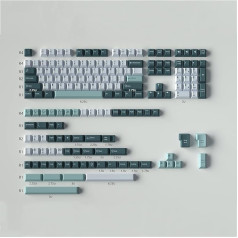 Double Shot Botanical Keycaps 172 taustiņi Cherry Profile UK Keycap komplekts ANSI/ISO izkārtojumam 61/64/87/1041/08 Cherry MX slēdzis mehāniskā tastatūra