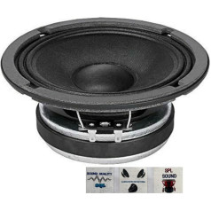 1 zemfrekvences skaļrunis FAITAL PRO 6FE200 6 FE 200 Skaļrunis 16,5 cm 165 mm 6,5 collu diametrs 130 W RMS un 260 W Max Impedance 8 Ohm mājoklim Jutība 95 dB 1 gab. + 3 bezmaksas uzlīmes