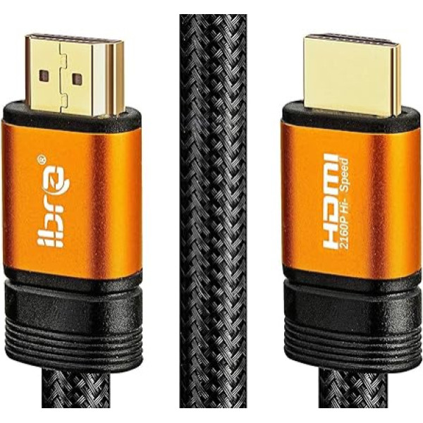 Оранжевый кабель HDMI 3 м