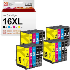 ejet 16XL saderīgas kasetnes Epson 16-XL printeru kasetņu aizstājējs WF2630 WF2760 WF2540 WF2660 WF2750 WF2650 WF2510 WF2520 WF2530 WF2010