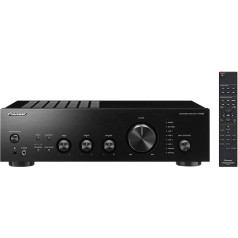 Pioneer A-40AE Vollverstärker (mit 2x 60 W, mit neuer Direct Energy Konstruktion und MM-Phono- und Digitaleingang) Schwarz